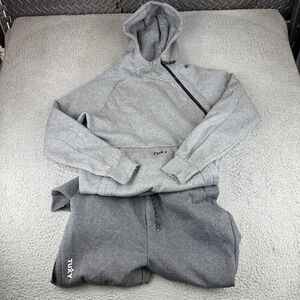 The Tuxy Suit One Piece Loungewear Hoodie Pants Mens Lg Gray Jumpsuit Athleisure